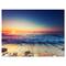 Designart - Beautiful Sunrise over Blue Sea - Seashore Canvas Art Print
